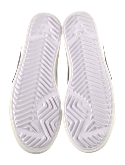 Nike Leather Colorblock Pattern Sneakers