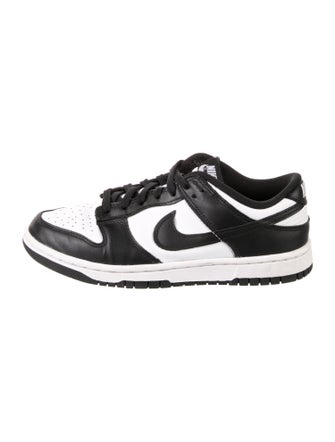 Nike Leather Colorblock Pattern Athletic Sneakers