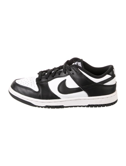 Nike Leather Colorblock Pattern Athletic Sneakers