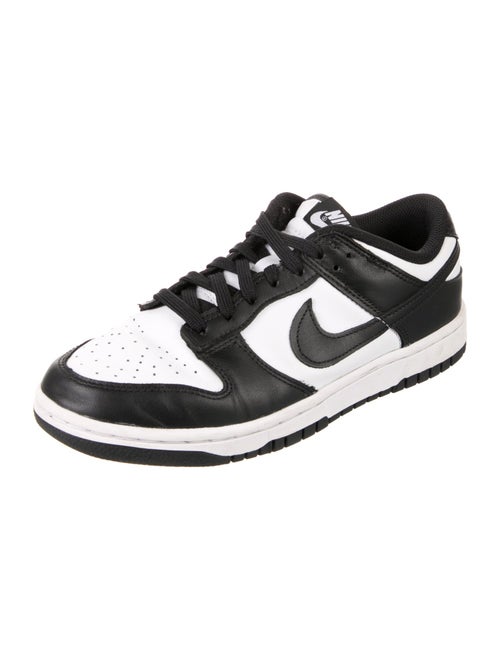Nike Leather Colorblock Pattern Athletic Sneakers