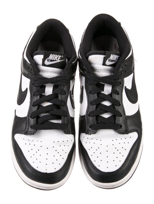 Nike Leather Colorblock Pattern Athletic Sneakers