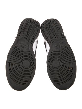 Nike Leather Colorblock Pattern Athletic Sneakers