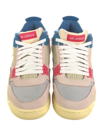 Nike Suede Colorblock Pattern Sneakers