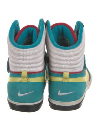 Nike Suede Graphic Print Wedge Sneakers