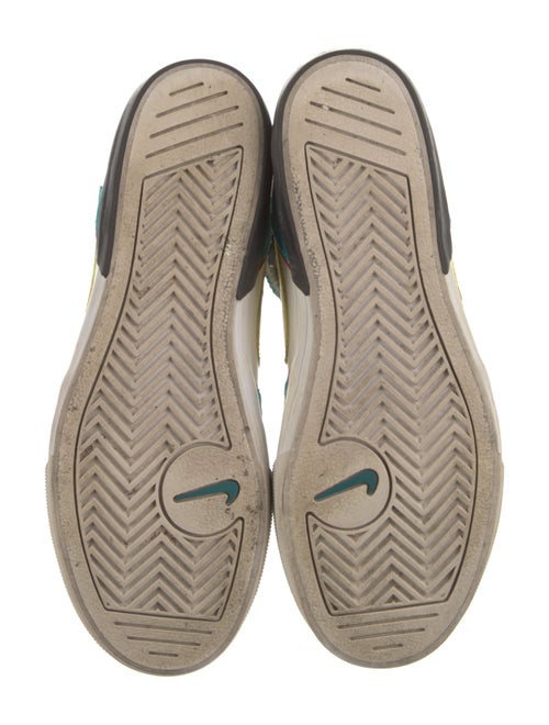 Nike Suede Graphic Print Wedge Sneakers