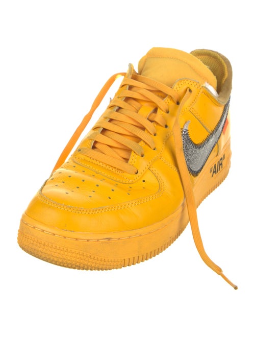 Off-White x Nike Leather Sneakers