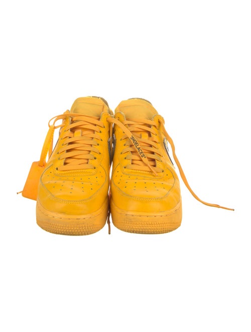 Off-White x Nike Leather Sneakers