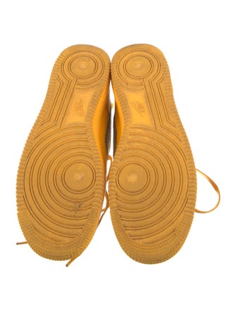 Off-White x Nike Leather Sneakers