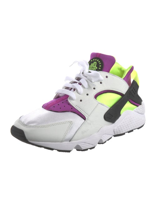 Nike Leather Colorblock Pattern Sneakers