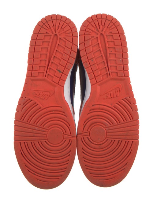 Nike Leather Colorblock Pattern Sneakers