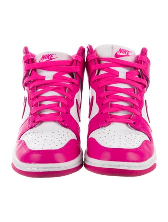 Nike Leather Printed Wedge Sneakers