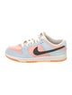 Nike Suede Colorblock Pattern Athletic Sneakers
