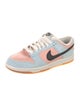 Nike Suede Colorblock Pattern Athletic Sneakers