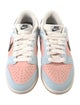 Nike Suede Colorblock Pattern Athletic Sneakers
