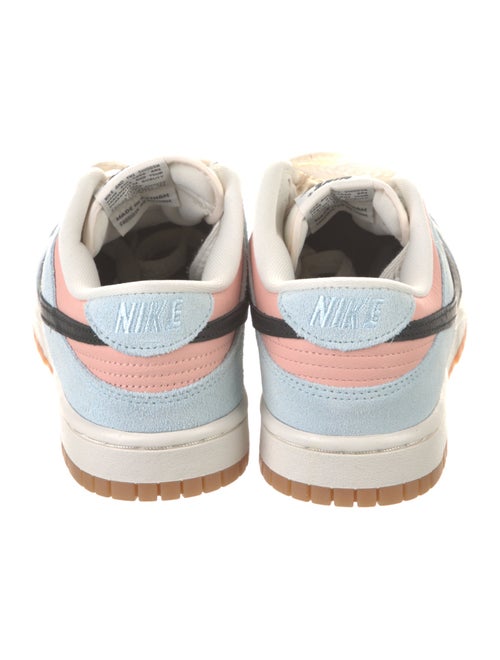 Nike Suede Colorblock Pattern Athletic Sneakers