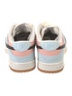 Nike Suede Colorblock Pattern Athletic Sneakers