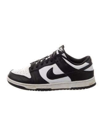 Nike Leather Colorblock Pattern Athletic Sneakers