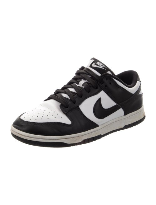 Nike Leather Colorblock Pattern Athletic Sneakers