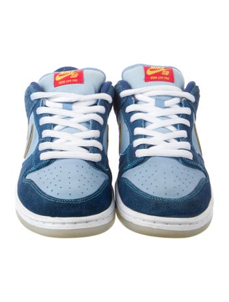 Nike Suede Colorblock Pattern Sneakers