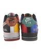 Nike Leather Colorblock Pattern Sneakers