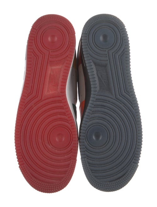 Nike Leather Colorblock Pattern Sneakers