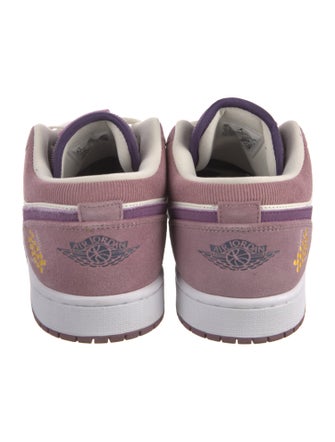 Nike Suede Colorblock Pattern Sneakers