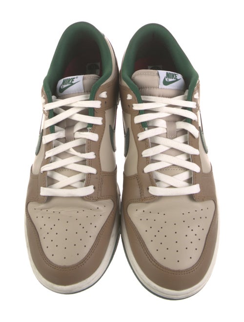 Nike Leather Colorblock Pattern Sneakers