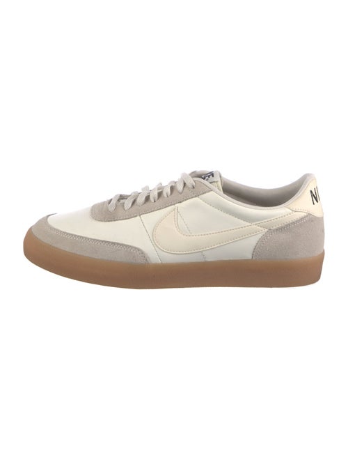 Nike Leather Colorblock Pattern Athletic Sneakers