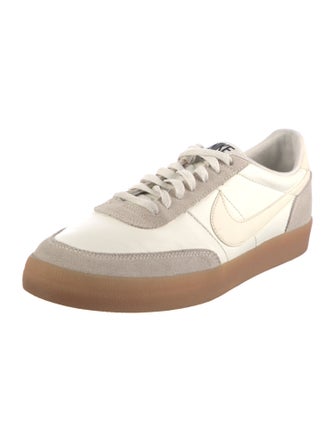 Nike Leather Colorblock Pattern Athletic Sneakers