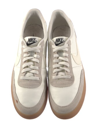 Nike Leather Colorblock Pattern Athletic Sneakers