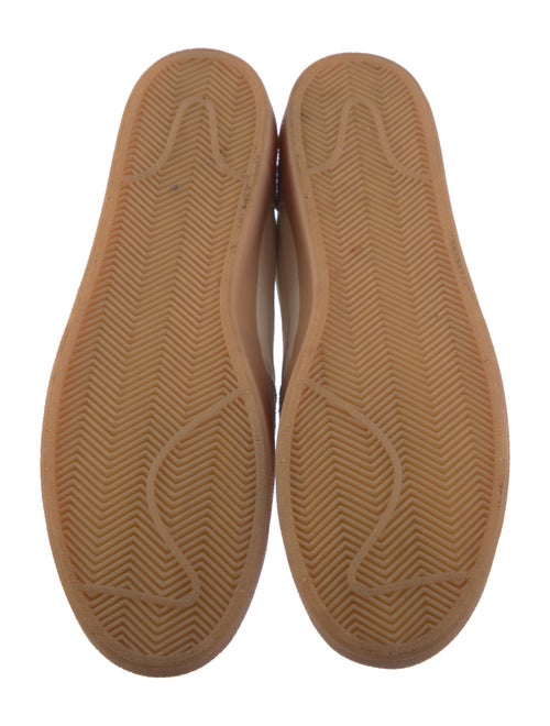 Nike Leather Colorblock Pattern Athletic Sneakers