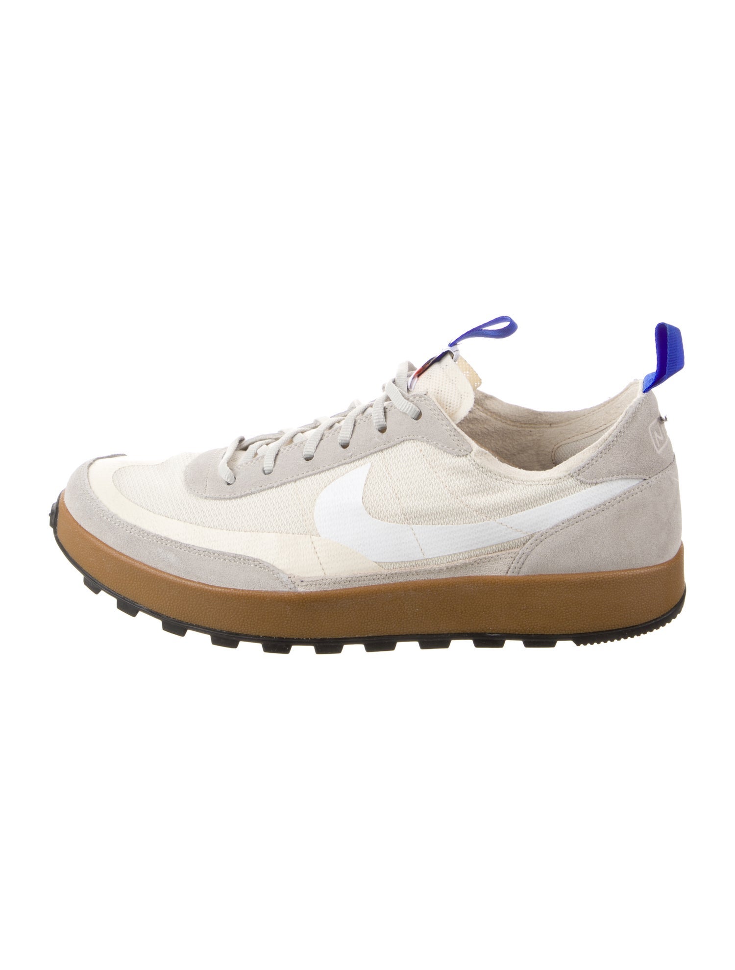 Nike Suede Colorblock Pattern Sneakers