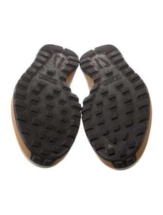 Nike Suede Colorblock Pattern Sneakers