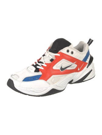 Nike Leather Colorblock Pattern Athletic Sneakers