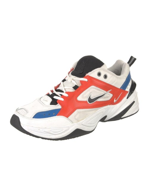 Nike Leather Colorblock Pattern Athletic Sneakers