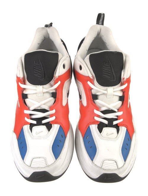 Nike Leather Colorblock Pattern Athletic Sneakers