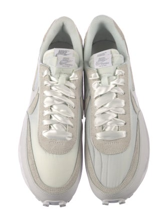 Nike Suede Colorblock Pattern Sneakers