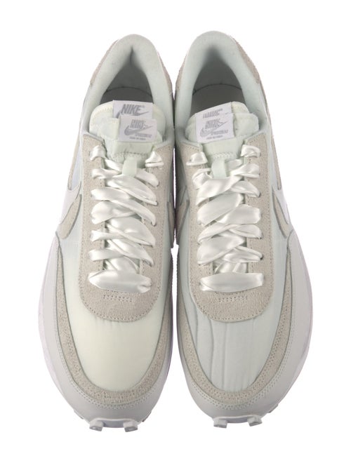 Nike Suede Colorblock Pattern Sneakers