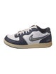 Nike Leather Colorblock Pattern Athletic Sneakers