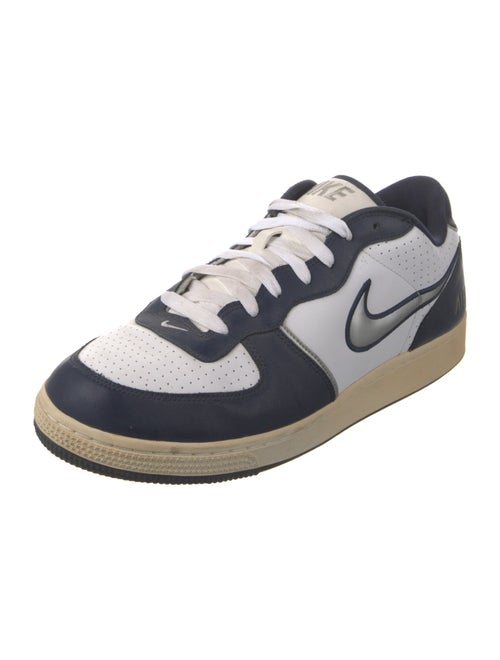 Nike Leather Colorblock Pattern Athletic Sneakers