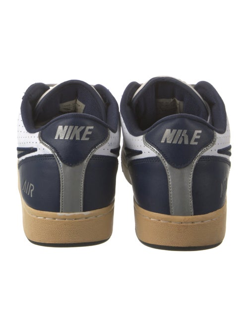 Nike Leather Colorblock Pattern Athletic Sneakers