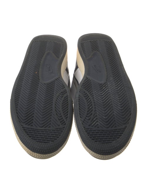 Nike Leather Colorblock Pattern Athletic Sneakers