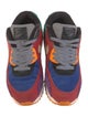 Nike Suede Colorblock Pattern Athletic Sneakers