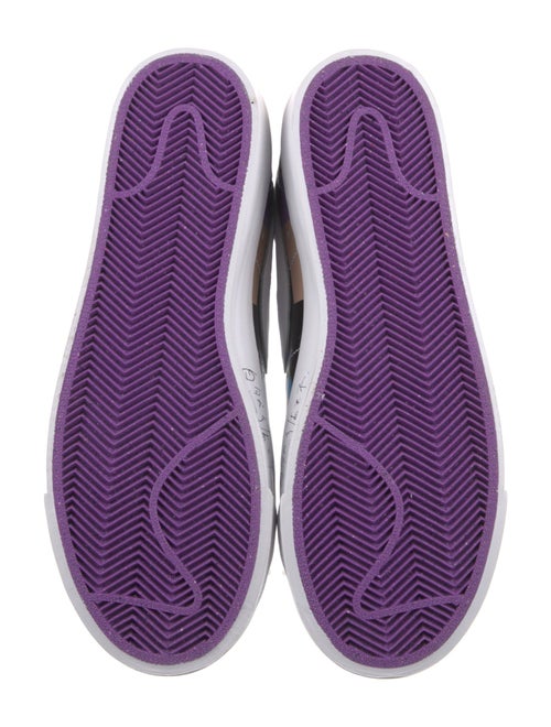 Nike Leather Printed Sneakers