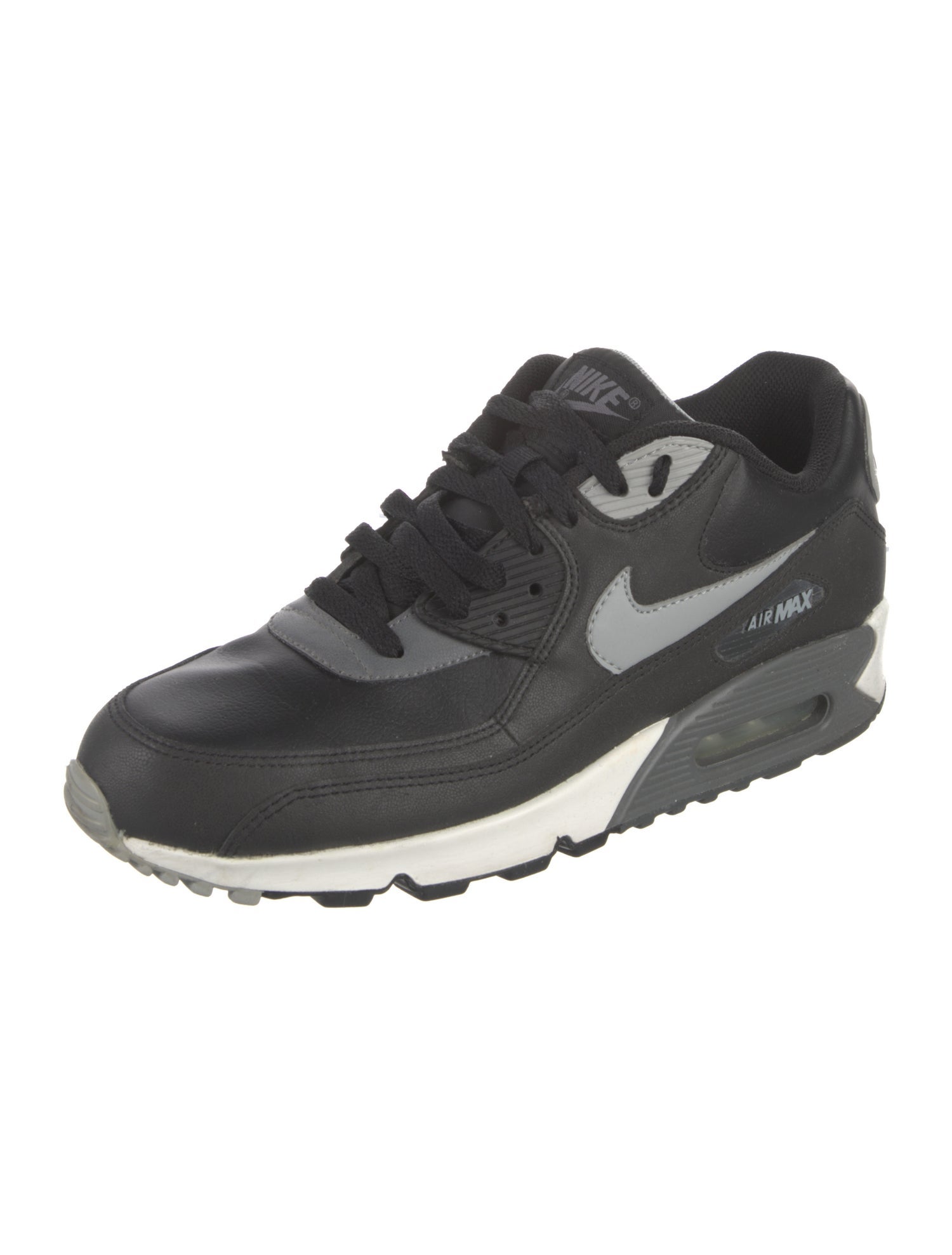 Nike Leather Printed Athletic Sneakers