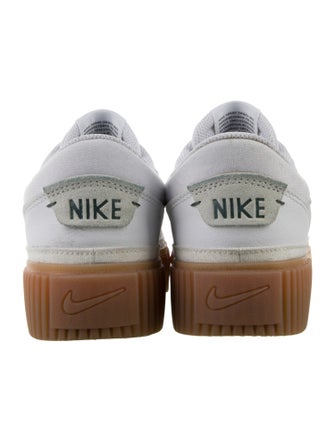 Nike Leather Colorblock Pattern Sneakers