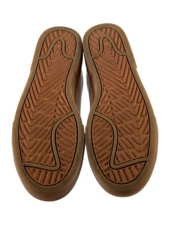 Nike Leather Colorblock Pattern Sneakers