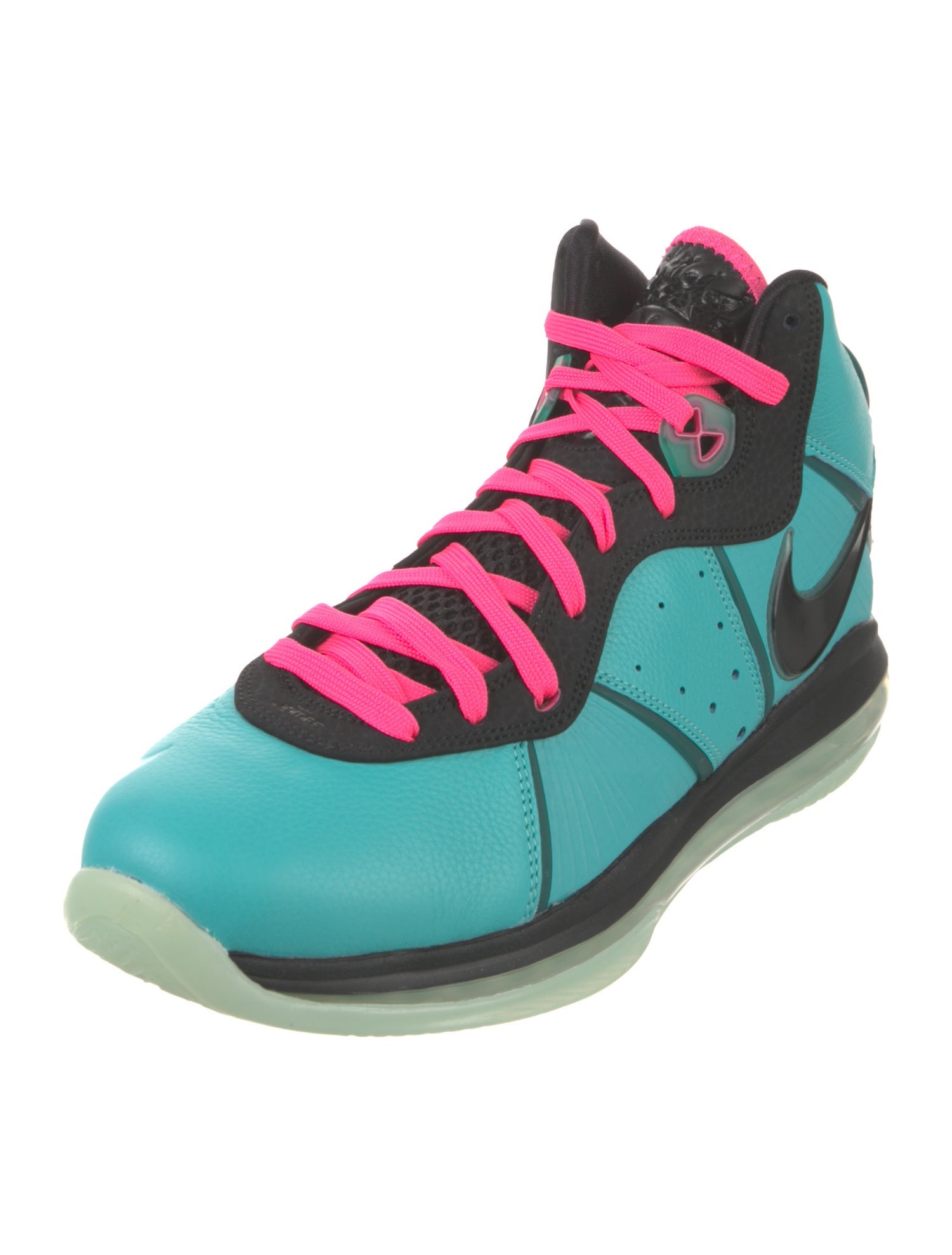 Nike Leather Colorblock Pattern Sneakers w/ Tags