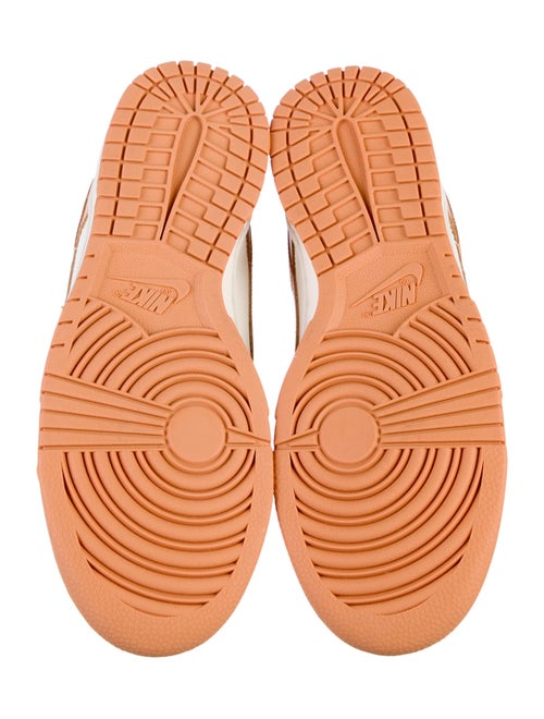 Nike Leather Colorblock Pattern Sneakers