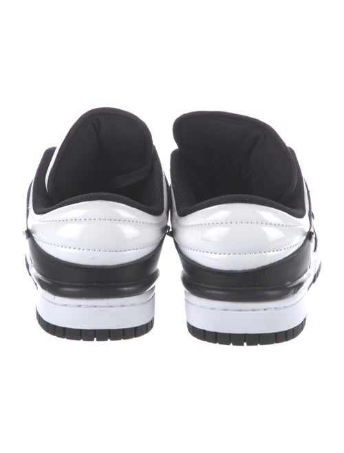 Nike Leather Colorblock Pattern Athletic Sneakers